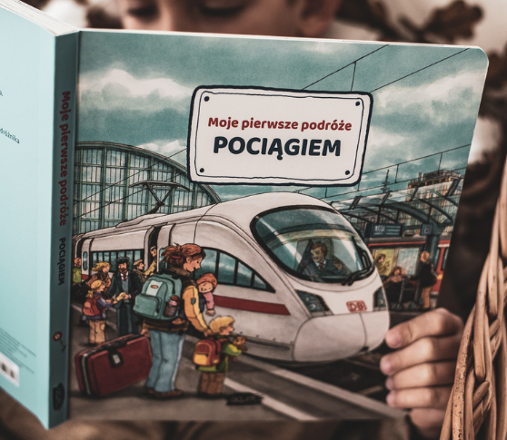 Moje pierwsze podróże POCIĄGIEM